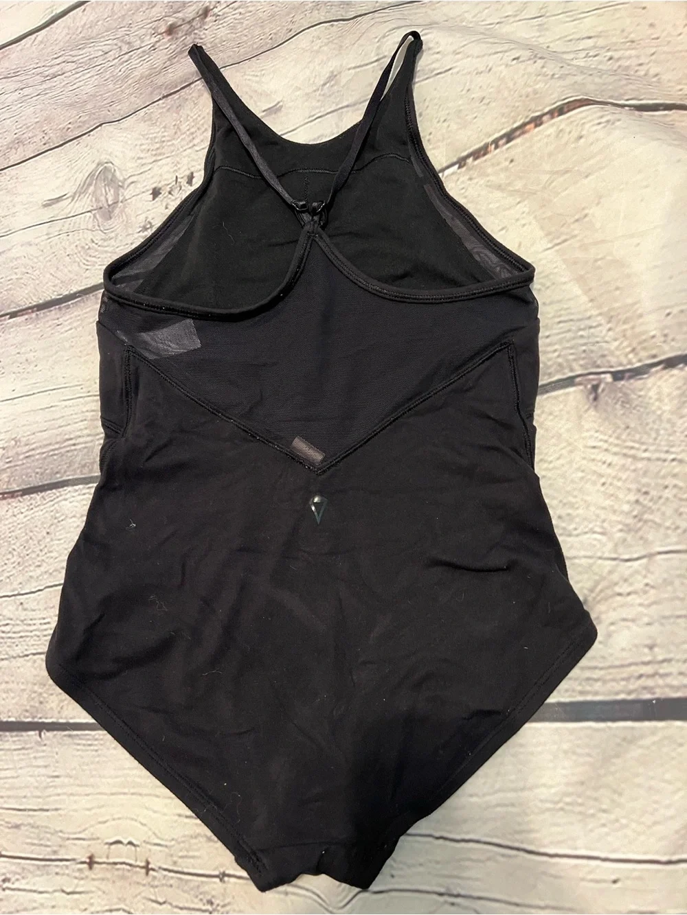 Ivivva (lululemon Girls) Black Leotard size 10 adjustable strap